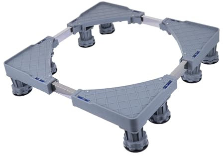 SHINEOFI Base Ajustable Para Lavadora Multifuncional De Acero Inoxidable Para Electrodomésticos Pedestales Soportes Para Lavadora Base Para Estante Para Plástico