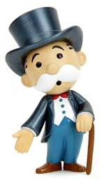 Jada Toys Hasbro Figur (1 Stück) - 1 von 4 Sammelfiguren beliebter Spiele-Klassiker aus Metall für Fans und Sammler ab 8 Jahre, Welle 1, Auswahl per Zufallslos, je ca. 6,5 cm