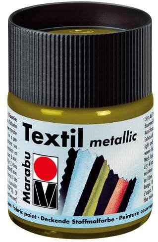 Textilfarbe Metallicgold MARABU 1714 39 784 15ml