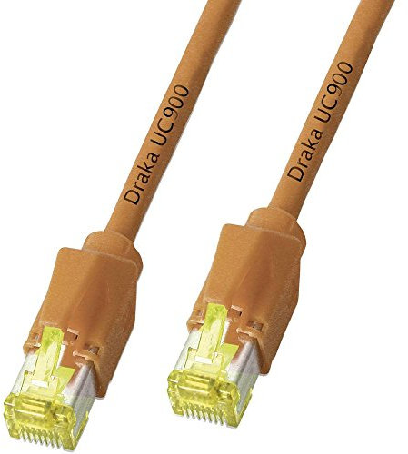 Draka PATCHKABEL CAT 6A S/FTP ORANGE0,5M