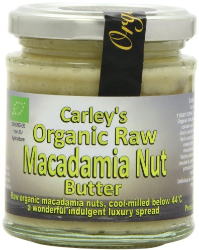 Carley's Organic Raw Macadamia Nut Butter, 170g