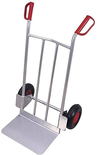 Aluminiumkarre mit großer Schaufel Alukarre Sackkarre Kistenkarre Stapelkarre