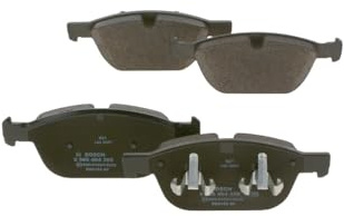 Bosch BP1241 - Brake Pads Car Front Axle - 1 Set of 4 Pads | Bosch Quality - Reduced Noise and Dust - ECE-R90 Certified - Copper-Free
