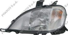 Prasco - ME8204914 - Mercedes - ML Class (W163) - Mod. 09/98-12/01 - Scheinwerfer Links-H1+H3+H7-Mit Lwr-Mit Motor