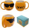 Puckator Emoji Sunglasses KWL Ceramic Coffee Mug