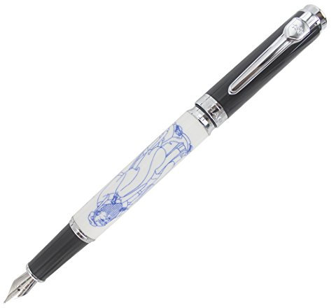 Abcsea Noble Chinaware Fountain Pen Medium Nib Vintage Style - Confucius