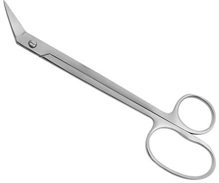 Fußnagelschere- Nagelschere für Fußnägel- Seniorenschere- extra lang- ca. 19 cm- Mikrozahnung- abgewinkelte Schneide