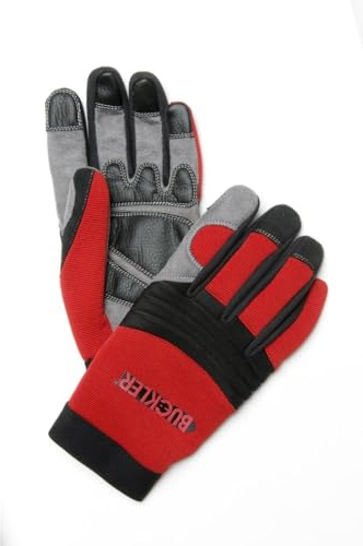 Buckler Handguardz Protective Gloves HG1 (2XL) Red/Grey