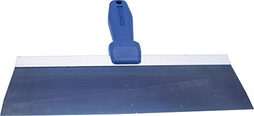 Marshalltown Flächenspachtel mit Kunststoffgriff aus Blaustahl, Maß: 305x76 mm, Werkzeug für Trockenbauer und Maler