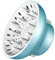 GIHALI difusor Universal para secadores de pelo con boquilla de diámetro 4,4-6,6 cm, Hair holding fuerte, para pelo rizado u ondulado, para rizos sin frizz (Laguna Azul)