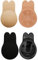 Dodoing Invisible Bra Adhesive Strapless Push Up Backless Sticky Lift Nippleless Covers Rabbit Breast Pasties