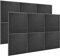 Akustik Panel, AGPtEK 12er Pack Akustische Absorptionsplatten 30,5x30,5x0.9 cm Schallschutzpaneele, Hohe Dichte Schallabsorbierende Akustik Panels für Haus & Büro, Wanddekor & Akustische Behandlung