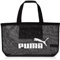 PUMA Damen Core Transparent Shopper Schwarz, Einheitsgröße