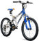 Bergsteiger Montreal 20, 24 Zoll Kinderfahrrad, geeignet für 6,7, 8, 9, 10, 11, 12, 13 Jahre,18 Gang-Schaltung, Mountainbike mit Vollfederung, Jungen-Fahrrad, Mädchen-Fahrrad