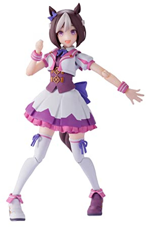 BANDAI SPIRITS S.H. Figuarts Uma Musume Pretty Derby Special Week, ca. 130 mm, PVC & ABS Painted Action Figure
