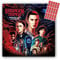 Stranger Things Kalender 2024, Monatsansicht, quadratischer Wandkalender, plastikfrei, mit gratis Organisationsaufklebern