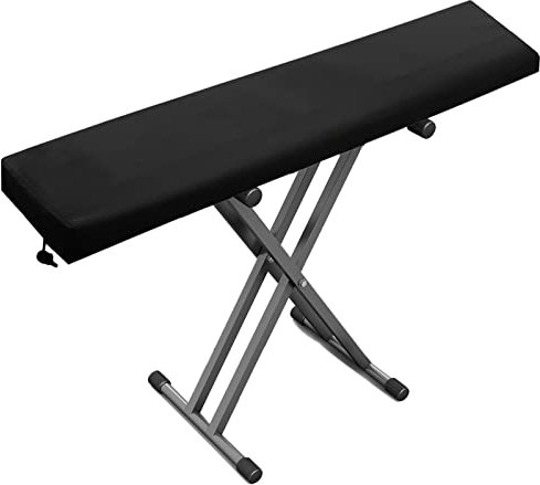Funda Piano 88 Teclas, Funda Teclado a Prueba de Polvo Cubierta para el Teclado de Piano, Funda Teclado con Cordón para Proteger las Teclas del Teclado de Piano Electrónico (135 x 30 x 16 cm)