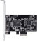 FireWire Video Capture PCIE-Karte für Desktop-Tower-PC, 2,5 Gbit/s 1394a IEEE 1394 Controller PCI Express-Karte mit Firewire-Kabel