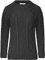 AJFASHION Women Jumpers New Ladies Long Sleeve Chunky Cable Knitted Jumper Crew Neck Winter Sweater Top UK Size 8-22 Charcoal
