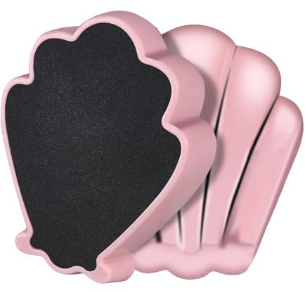 Halsgroves Nano Sand Foot File 2-in-1 - Callus Remover and Exfoliator, Safe Dead Skin Removal, Wet & Dry Pedicure Tool for Foot Care (Powder Pink)