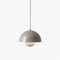 CRABOT Simplicity Hängelampen, Originalität, Blütenknospen-Design, moderner Stil, E27-Sockel, für Bar, Café, Geschäft, Nachttischlampe, Büro, Restaurant, Wohnzimmer, Dekoration, Grau