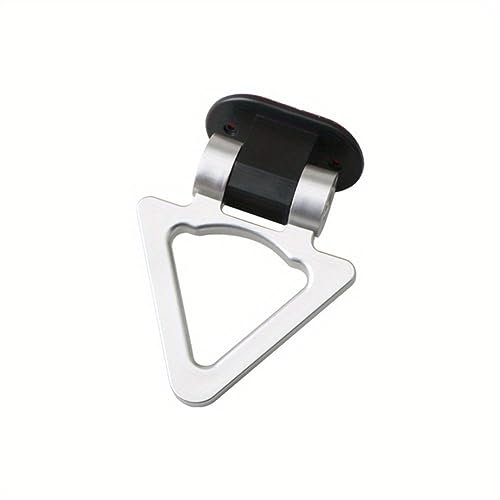 KKOTYT Autoabschlepphaken Dekoration,kompatibel mit VW ID.3 ID.4 CROZZ ID.5 ID.6, Anhängerkupplung,White
