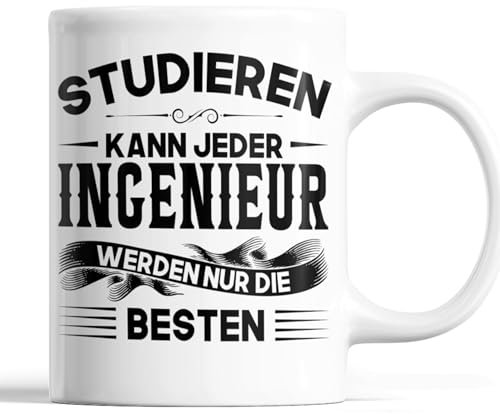 Ingenieur Tasse | Ingenieur werden nur die besten | Ingenieur Geschenk Männlichen Beruf Tasse Ingenieur Kaffeebecher lustig