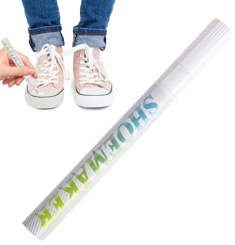 jlceh Penna per la riparazione delle scarpe, 20 g, compatta, bianca, per la pulizia delle scarpe, colore nero, per la riparazione di scarpe e pelle, penna bianca per scarpe e stivali in pelle