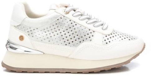XTI - Sportschuhe Sneaker Damen Weiß - Bequeme und vielseitige Schuhe - Casual Mode - Modell 14377903 (Größe 39)