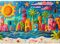 Puzzles 1000 Pieces for Adults jigsaw puzzles for adults 1000 Piece Puzzle Challenging Game for The Whole for Women, Gifts for Men, Theme:Bikini Beach