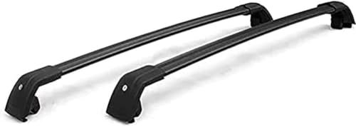 ZFSMHLH 2 Stücke Dachträger für BMW X5 X5M E70 2007-2013, aus Alu Bis Offene Reling, Auto Dachreling Rack Lastenträger Querträger Auto Zubehör