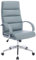 SEEDWAVE PU-Leder Bürostuhl mit Hohe Rückenlehne, Ergonomischer Schreibtischstuhl mit Schwungfunktion, Home Office Stuhl 150 kg, Möbel für Arbeitszimmer Büro