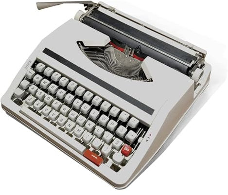Schreibmaschine, Retro Englisch Mechanisch Literarisches Geschenk - Sammleranzeige Kann Schreiben - Schreibgerät 30 * 30 * 10 cm