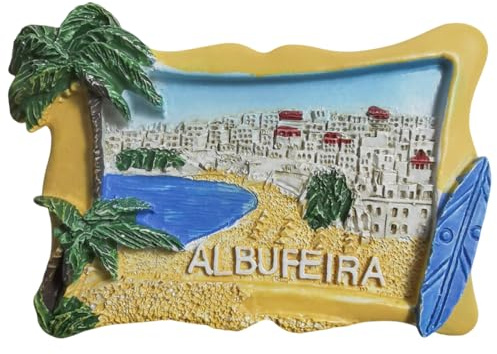 Albufeira Portugal Tourist Souvenir 3D Refrigerator Magnet Fridge Decoration Magnet