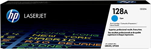 HP 128A - cyan - original - LaserJet - toner cartridge (CE321A)