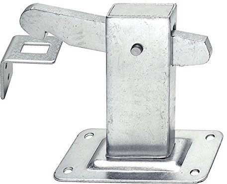 Connex Torfeststeller zur Bodenmontage 125 mm verzinkt, DY2205571