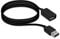 kwmobile USB Kabel Charger kompatibel mit Polar M200 / Huawei Band 4 Ladekabel - Smart Watch Ersatzkabel - Fitnesstracker Aufladekabel in Schwarz