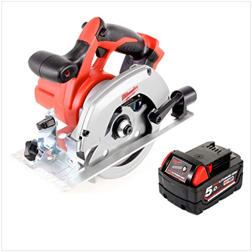 Milwaukee HD18CS-501 Scie circulaire sans fil 18 V 165 mm + 1 batterie 5,0 Ah – sans chargeur