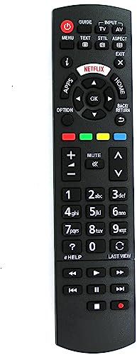 Ersatz Fernbedienung for Panasonic TV | TX-40FS503E | TX-40FSW504 | TX-40FXF687 | TX-40FXF737 | TX-40FXN688 | TX-40FXN738 |