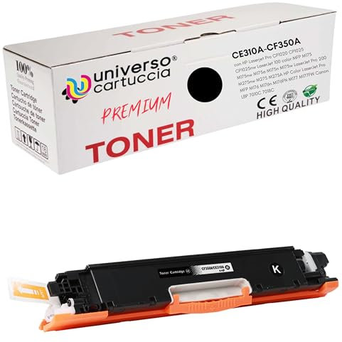 universo cartuccia - 126A 130A CE310A CF350A Toner kompatibel mit HP Laserjet Pro 100 Color MFP M175 M175A M175nw M176 M176FN M177 M177FW M275 M275NW CP1025 CP1025nw