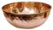 BONA FIDE - Unit of signature metal exports Pure Copper Hammered Bowl Fancy Serving Bowl,Decoration Bowl,Mixing Bowl Good for Serving Dishes