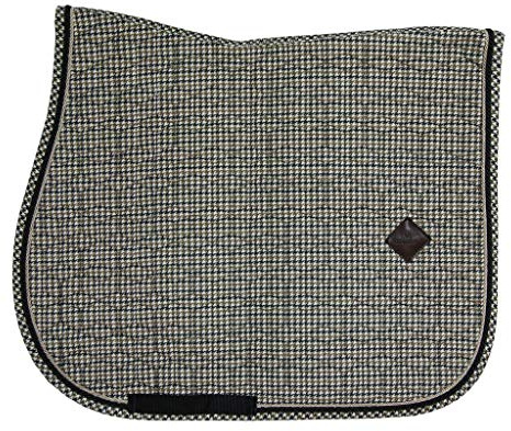 Kentucky Horsewear Pied-de-Poule Schabracke, Größe:DR, Farbe:braun