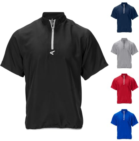 Easton | ALPHA Short Sleeve Cage Jacket | Adult X-Large | Black
