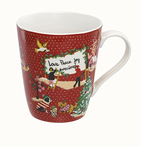 Cath Kidston Stanley Mug Shine Bright Red Christmas Mug