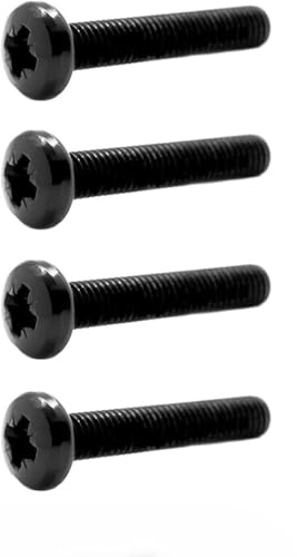 M4 x 10mm TV Wall Mount Bracket Phillips Screws Bolts for TV + Washers H01B