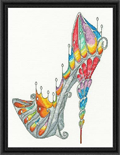 Bothy Threads Cross Stitch Kit - Stained Glass Slipper