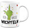 Tassenbrennerei Grinch Tasse - Ich hasse Wichteln - Hand mit Lichterkette - Weihnachtstasse als Geschenk, Wichtelgeschenk zum wichteln - Schrottwichteln (Weiß)