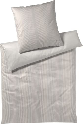 JOOP! Satin Kissenhülle Groove 4107 | 7 Natur - 40 x 80