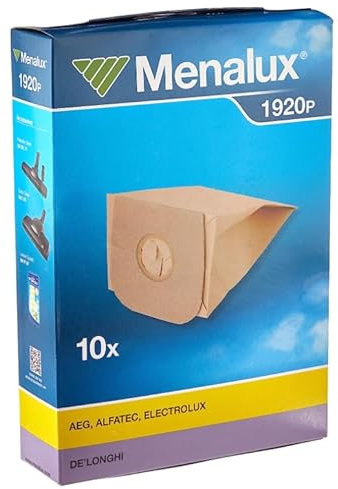 FIGEVIDA Menalux 900196729 1920P Sacchetti per Scope De Longhi Colombina Plus
