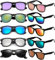 FSMILING 10er Pack Sonnenbrillen Festival Set Sonnenbrille Herren Pack 80er Neon Sonnenbrille Verspiegelt Set Party Brillen Sets Für Damen & Herren